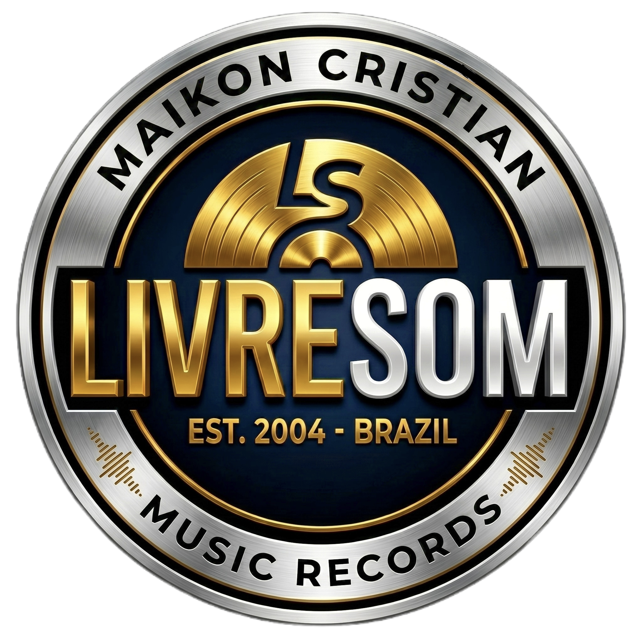 LivreSom Music Records - Logo Oficial Maikon Cristian